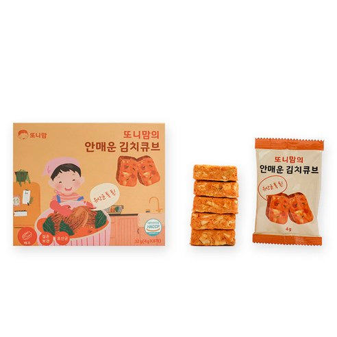 또니맘 안매운 유기농 김치 큐브 32g (4g X 8p)